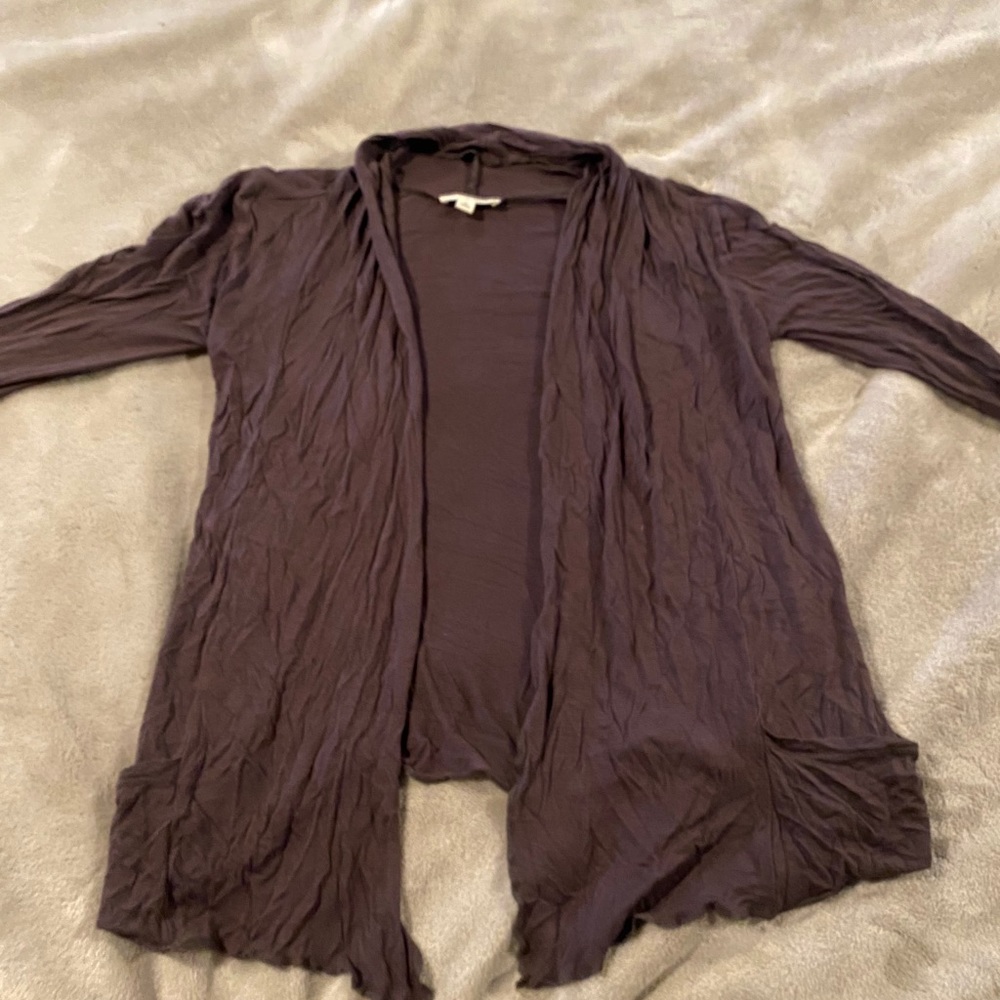 Brown cardigan